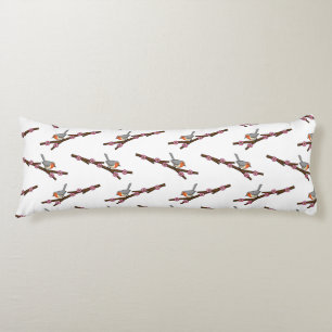 Robin on Sakura Body Cushion
