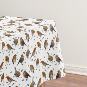 Robin Party Tablecloth (choose colour)
