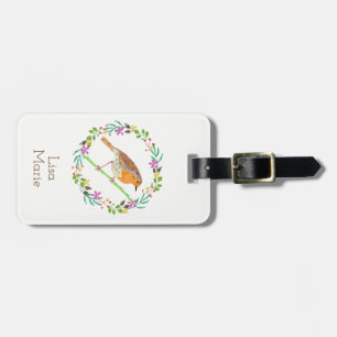 Robin Red Breast, bird of Christmas Luggage Tag