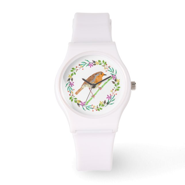 Robin Red Breast, bird of Christmas Watch (Front)