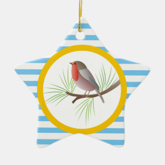 Robin Redbreast custom ornaments