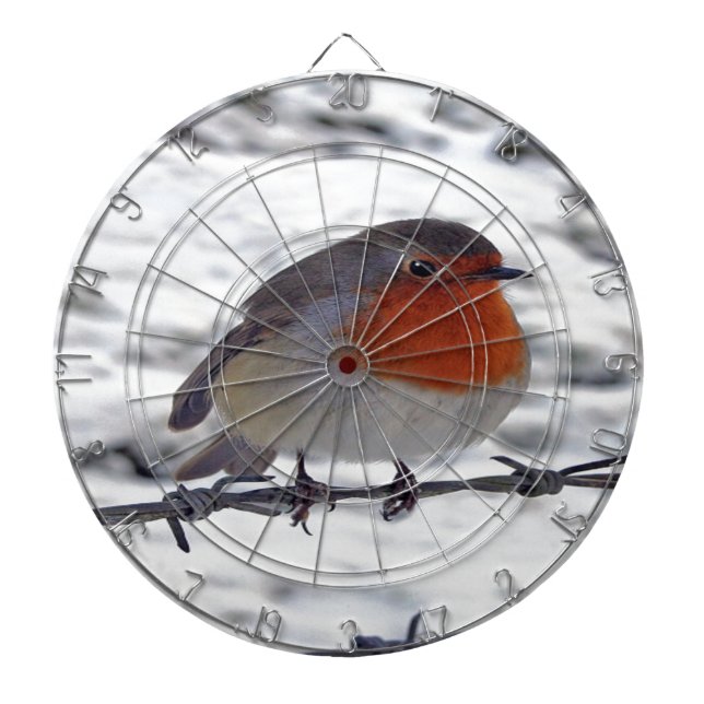 Robin Redbreast Dartboard (Front)
