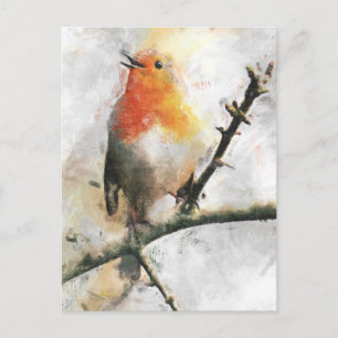 Robin Redbreast Postcard