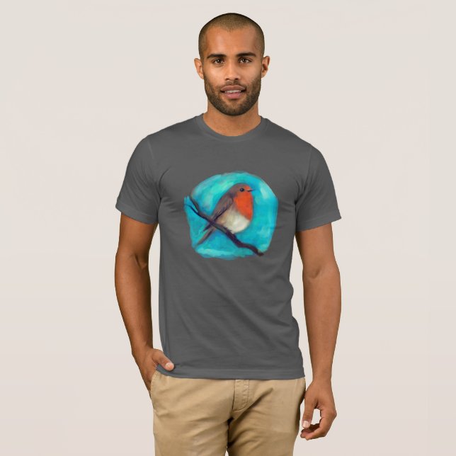 Robin redbreast  T-Shirt (Front Full)