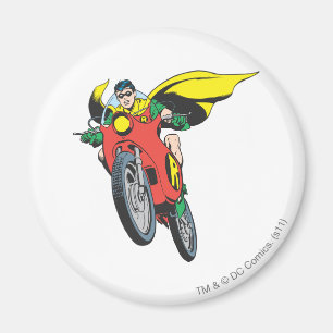 Robin Rides 2 Magnet
