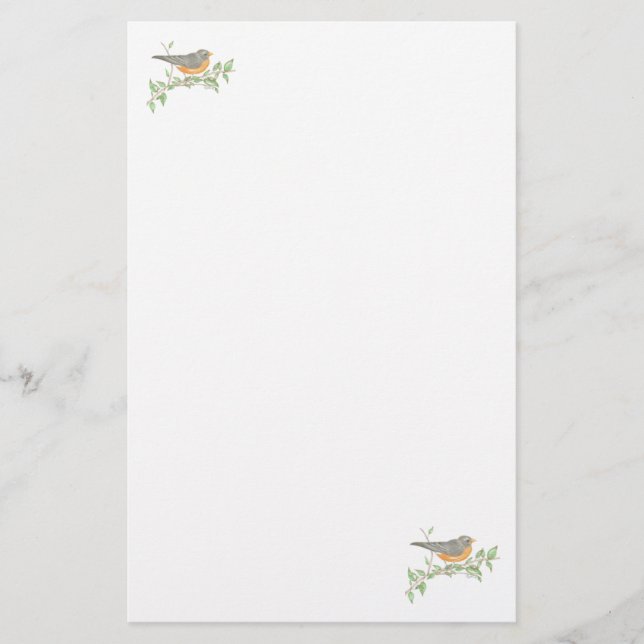 Robin Stationary Stationery (Front)