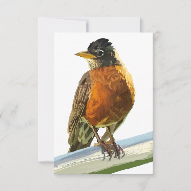 Robin Thank You Card (Front)