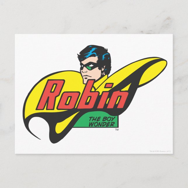Robin The Boy Wonder Postcard (Front)