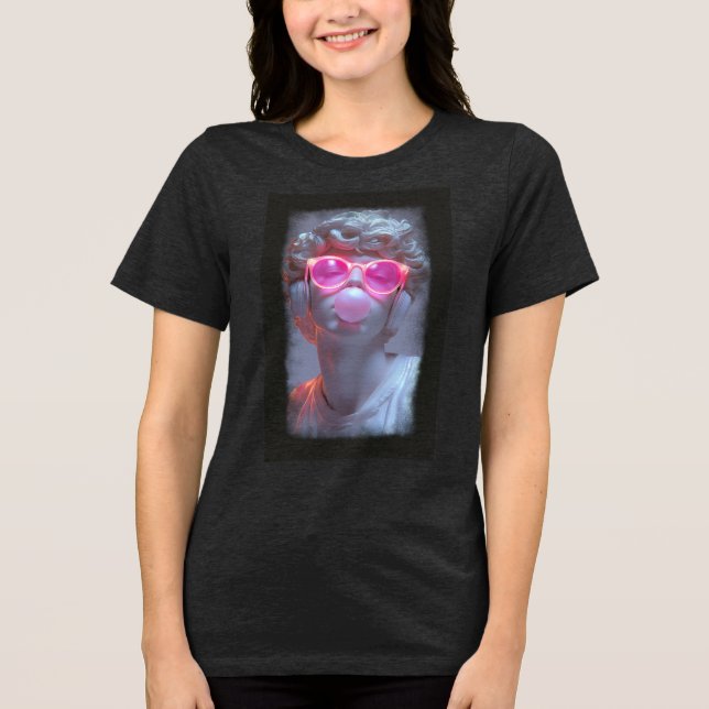 #robinhood Vibes Tri-Blend Shirt (Front)