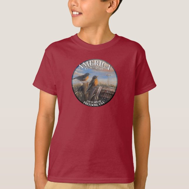 Robins 250 USA T-Shirt (Front)
