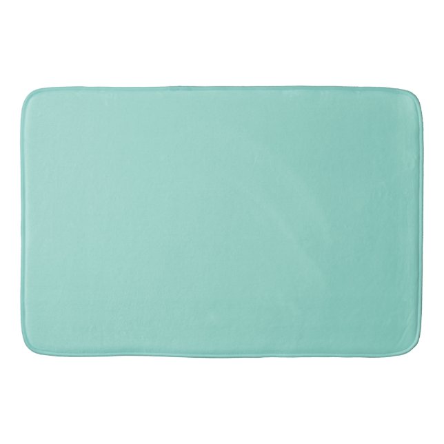 Robin's Egg Blue Bath Mat (Front)