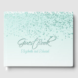 Robins Egg Blue Wedding Guest Book