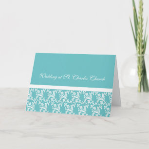 Robins Egg Monogram Cards
