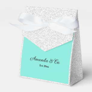 Robin's Egg Purse Bow Bride & Co Favour Box