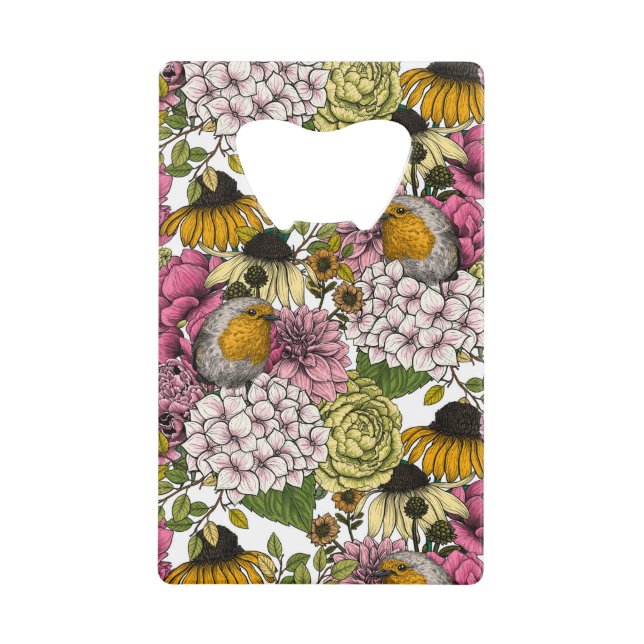 Robins in the garden (Front)