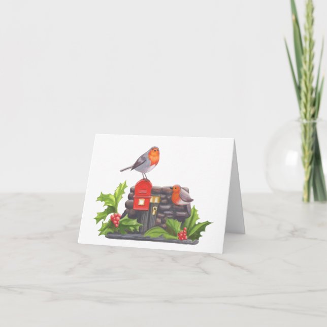 Robin's Letters Holiday Card (Front)