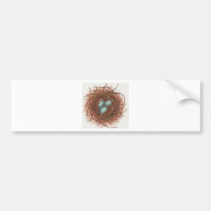 Robin's Nest Bumper Sticker