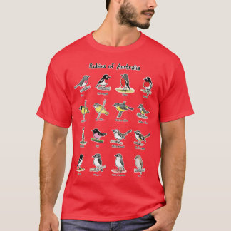 Robins of Australia Raising funds for Birdlife Aus T-Shirt