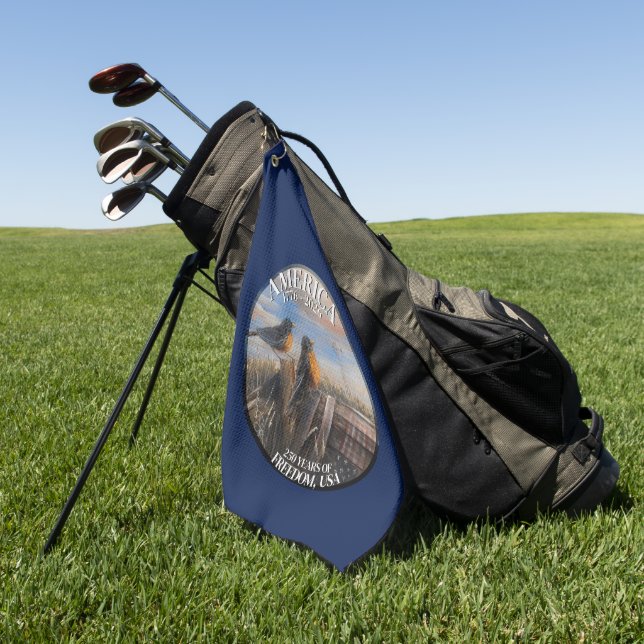 Robins USA Golf Towel (Green)