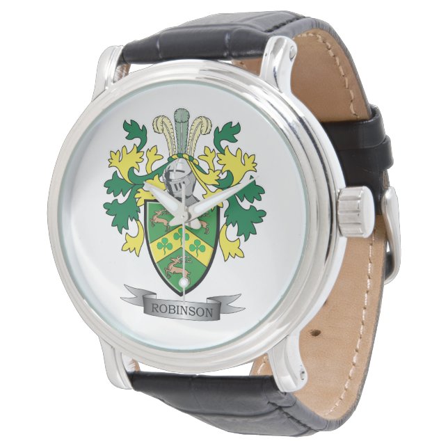 Robinson Coat of Arms Watch (Angled)