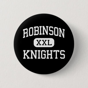 Robinson - Knights - High School - Tampa Florida 6 Cm Round Badge