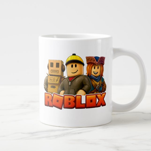 Roblox Characters Cool Gamer Large Coffee Mug (Right)