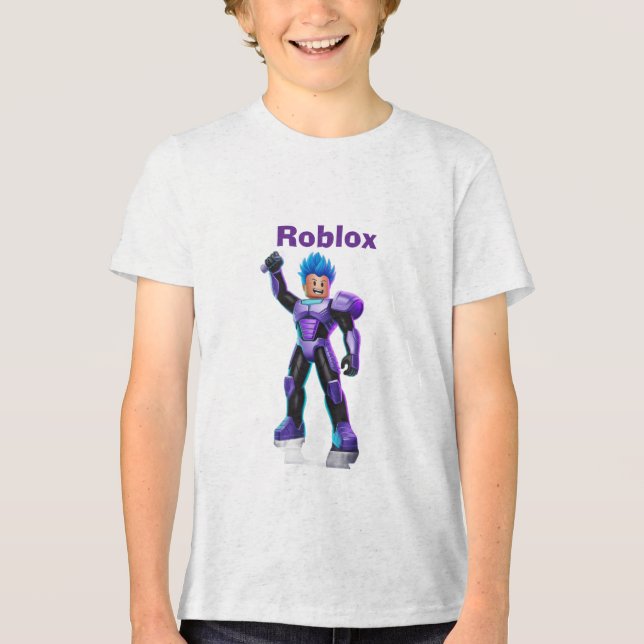Roblox  Tri-Blend shirt (Front)