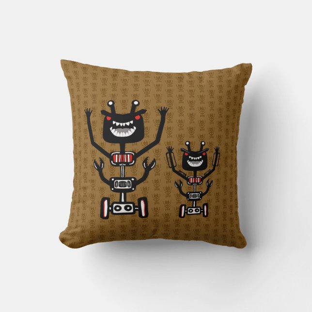 Robo Monster Cushion (Front)