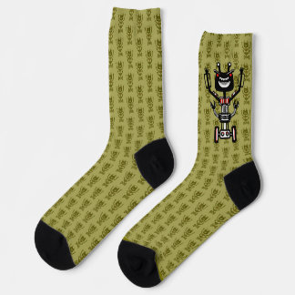 Robo Monster Socks