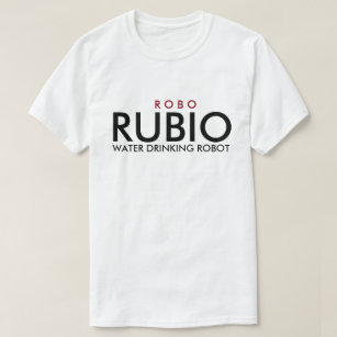 Robo Rubio Water Drinking Robot T-Shirt