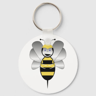 Robobee Bumble Bee Keychain