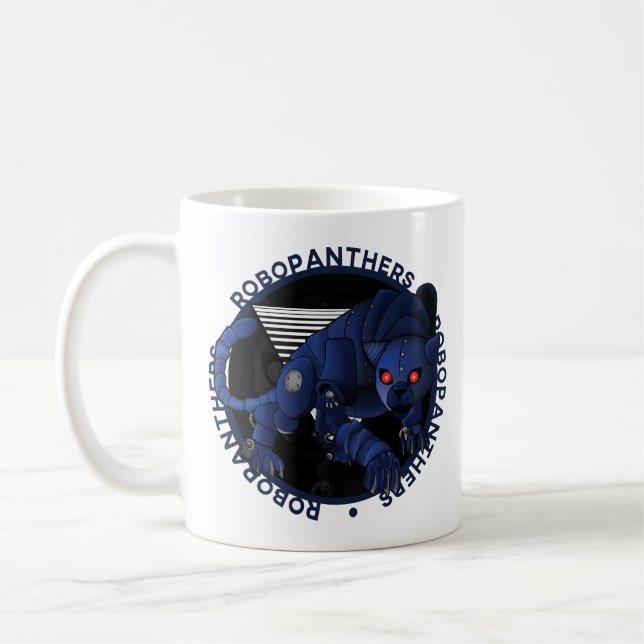 RoboPanthers Coffee Cup (Left)