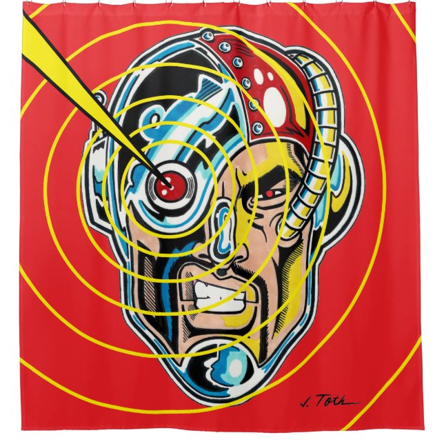 RoboStud™ Shower Curtain (Front)