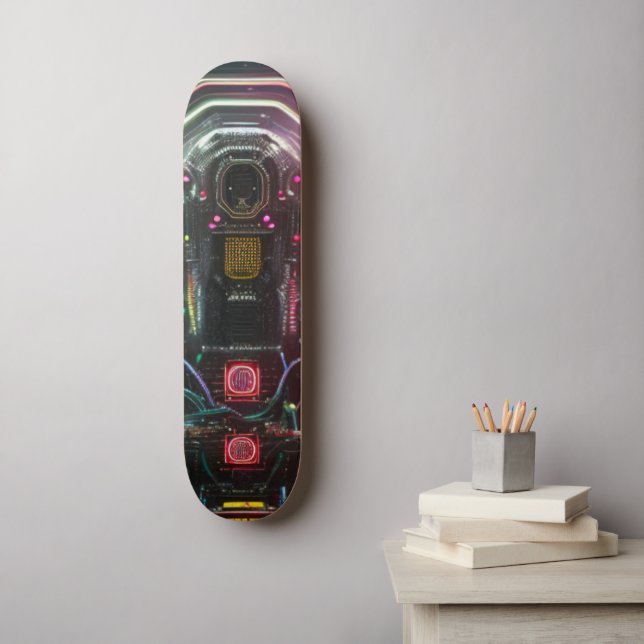 Robot 1 skateboard (Wall Art)