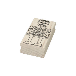 Robot 200423(03) rubber stamp