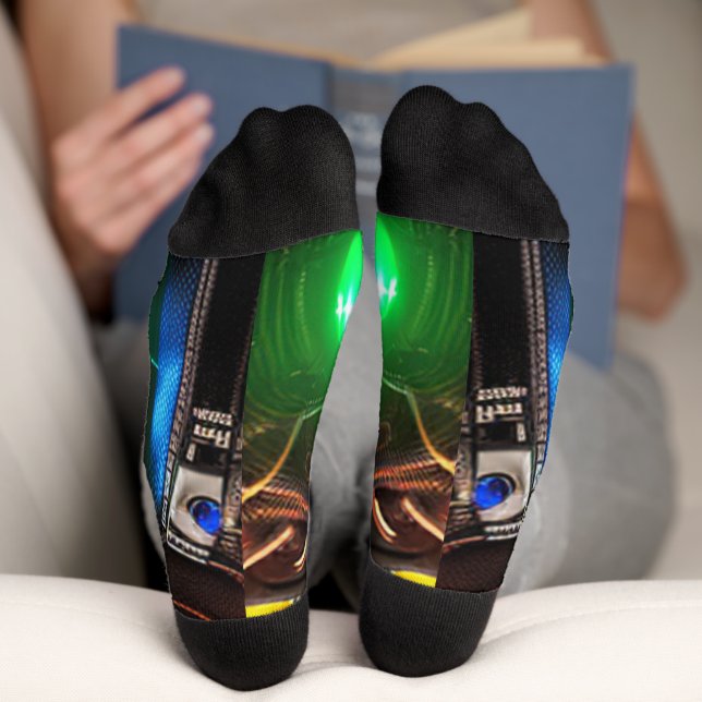Robot 2 premium socks (Bottom)