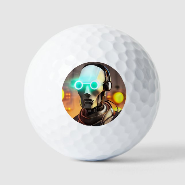 Robot 2 value golf balls 12 pk (Front)