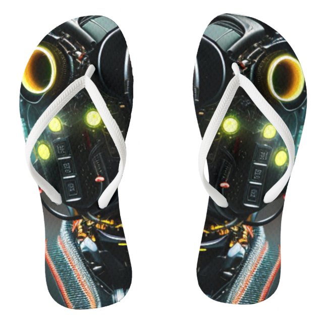 Robot 3 flip flops (Footbed)