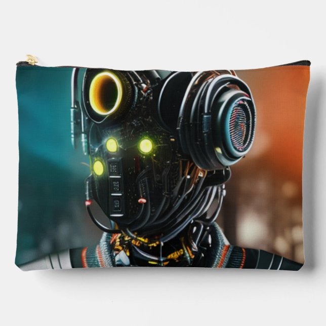 Robot 3 large accessory bag pouch (Front)
