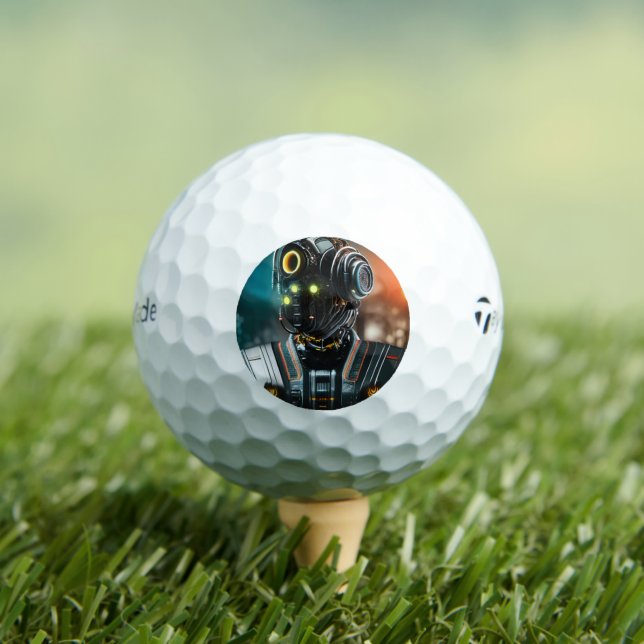 Robot 3 Taylor Made TP5 golf balls 12 pk (Insitu Tee)
