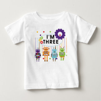 Robot 3rd Birthday T shirts and Gifts