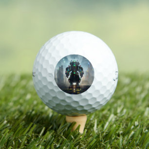 Robot 4 2023 Titleist Pro V1 golf balls 12 pk