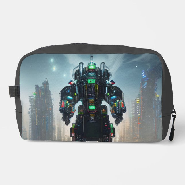 Robot 4 dopp kit toiletry bag (Front)