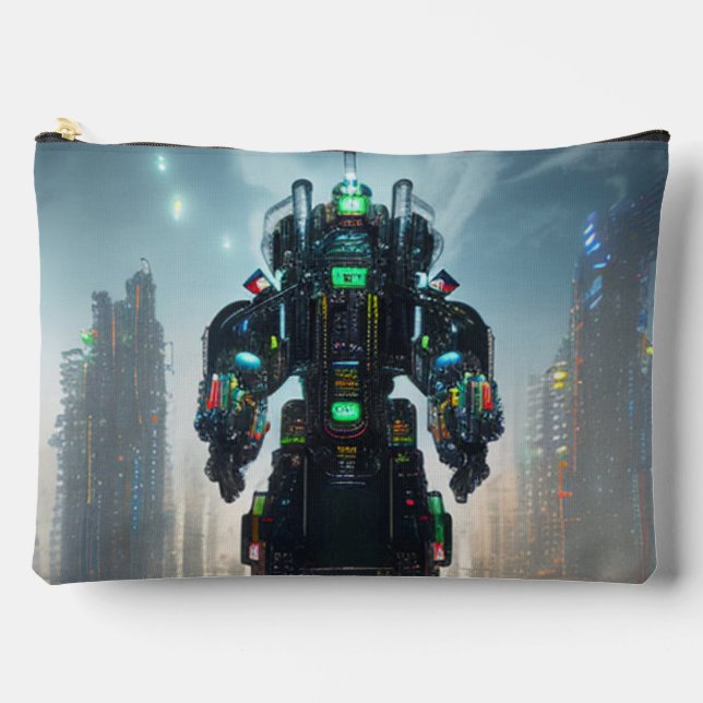 Robot 4 large accessory bag pouch (Front)