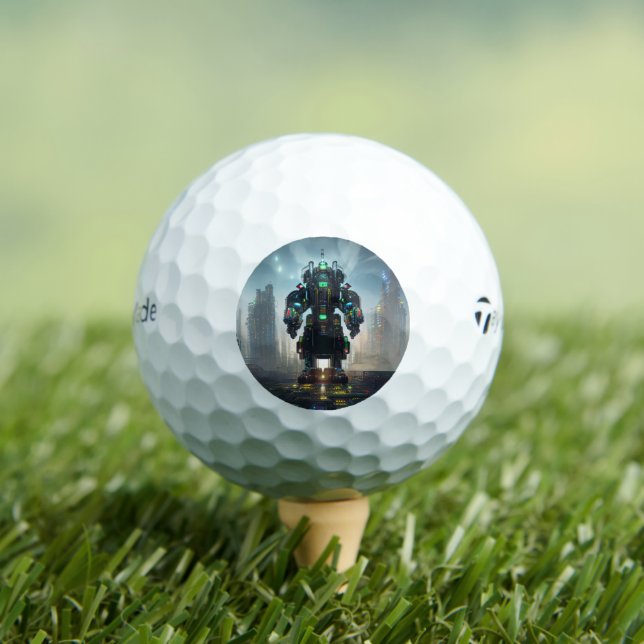 Robot 4 Taylor Made TP5 golf balls 12 pk (Insitu Tee)
