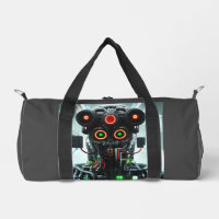Robot 5 duffel bag