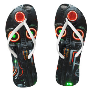 Robot 5 flip flops