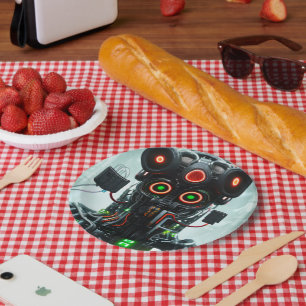 Robot 5 paper plates