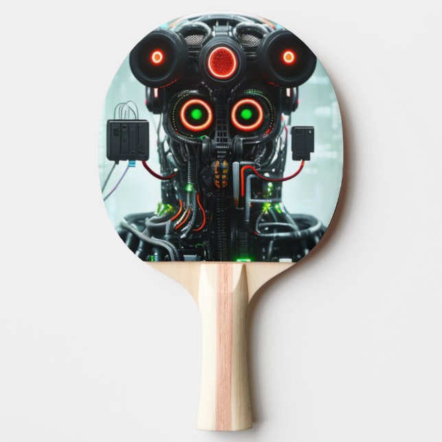 Robot 5 ping pong paddle (Front)