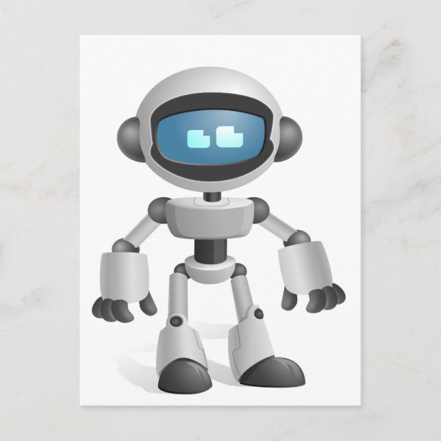 "Robot 5" Postcard (Front)
